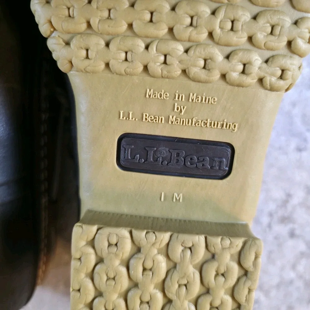 L.L. BEAN - Hunting Duck Boots Waterproof Low Top - Mens 11 M Made In USA NEW